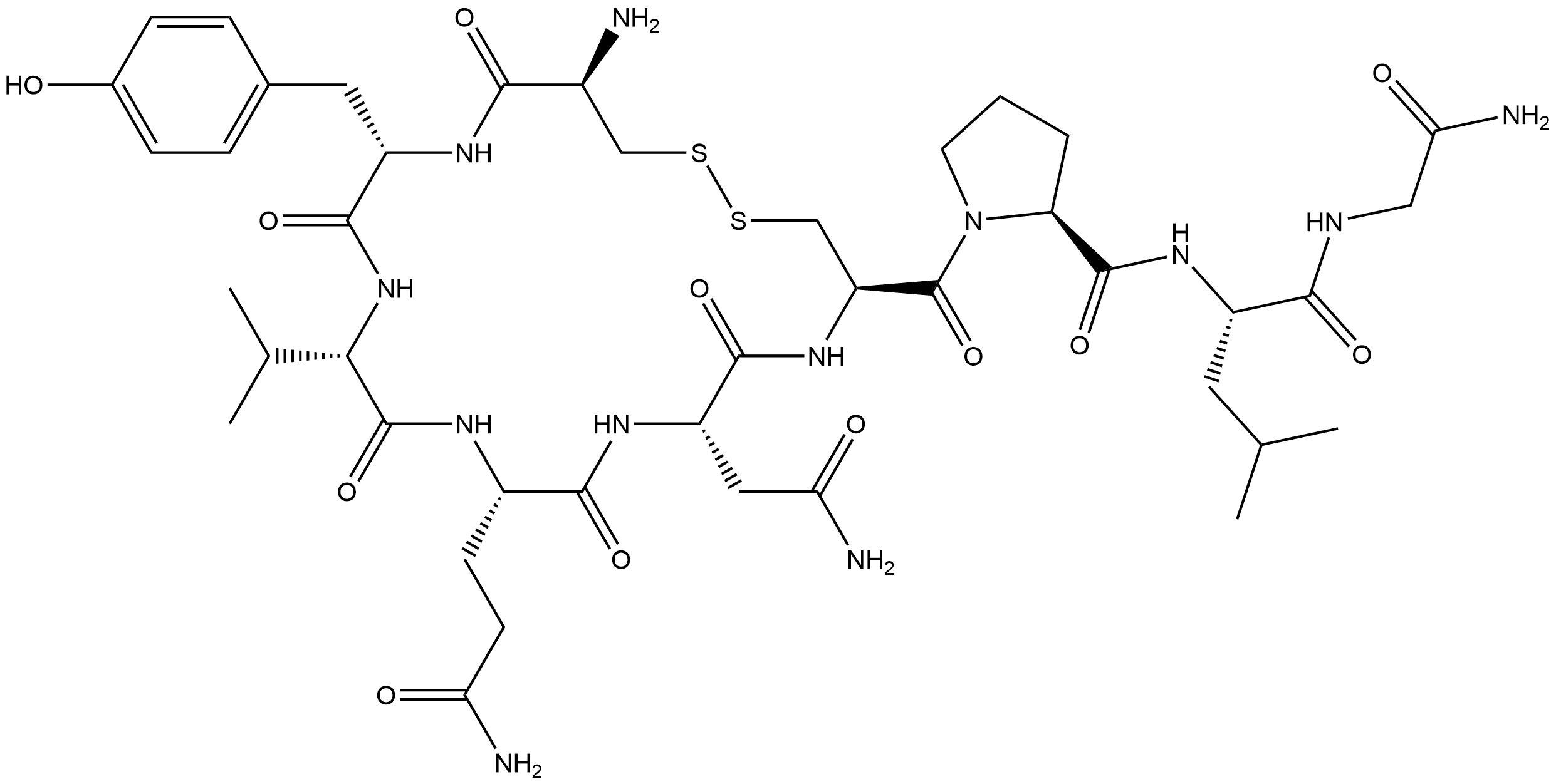 Oxytocin, 3-L-valine- (6CI,7CI,8CI,9CI) Structural