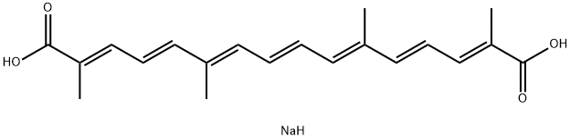 DisodiuM trans-crocetinate Structural