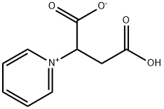 Pyridinium,1-(1,2-dicarboxyethyl)-,innersalt Structural