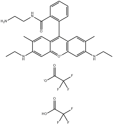RhodaMine 6G ethylenediaMine aMide bis (trifluoroacetate) Structural
