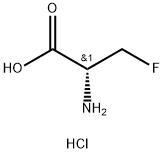 L-Alanine, 3-fluoro-, hydrochloride (9CI) Structural