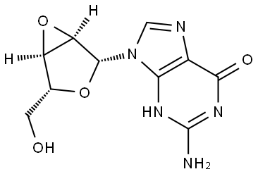 Guanosine, 2',3'-anhydro- (9CI) Structural
