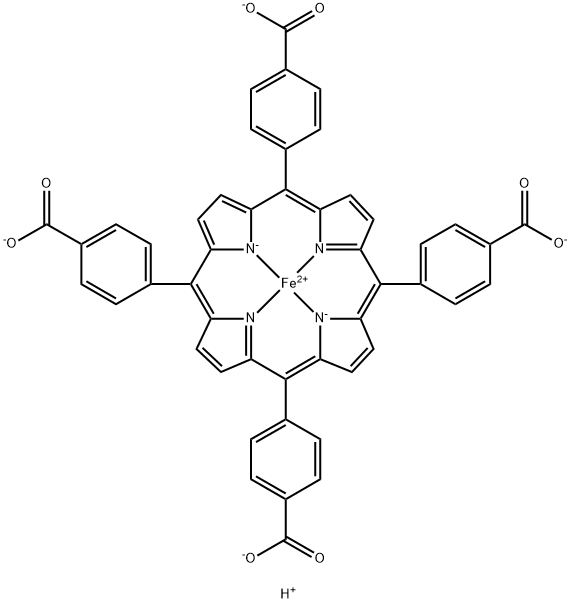 TCPP-Fe(2+) Structural