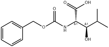 L-Leucine, 3-hydroxy-N-[(phenylmethoxy)carbonyl]-, threo- (9CI) Structural