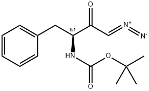 Boc-L-Phe-CHN2 Structural