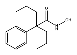 benzeneacetamide, n-hydroxy--dipropyl Structural