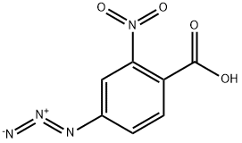 Benzoic acid, 4-azido-2-nitro- Structural