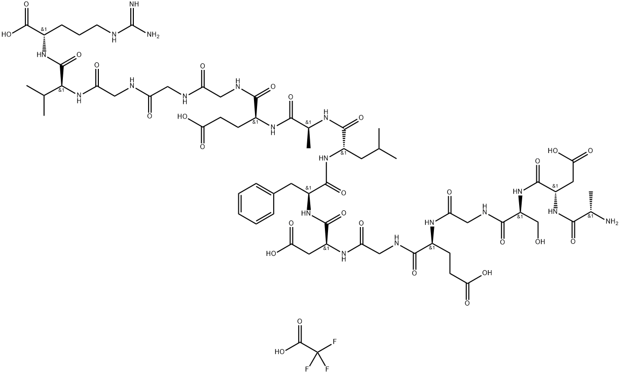 Fibrinopeptide A, human (TFA) Structural