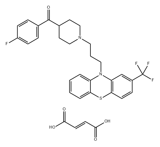 Duoperone fumarate Structural