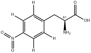 L-p-Nitro(2,3,5,6-D4)phenylalanine Structural
