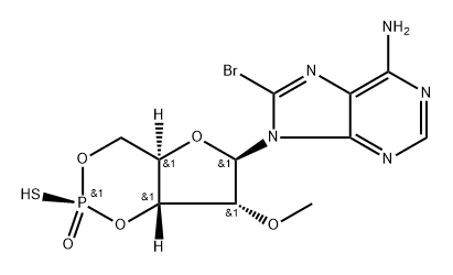 Sp-8-Br-2'-O-Me-cAMPS Structural