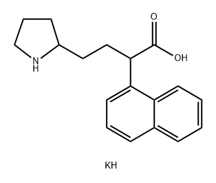 α-[2-(2-Pyrrolidinyl)ethyl]-1-naphthaleneacetic acid potassium salt