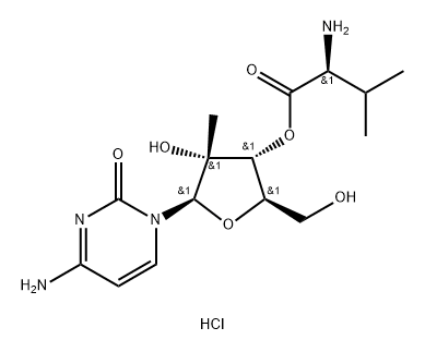 Valopicitabine dihydrochloride Structural