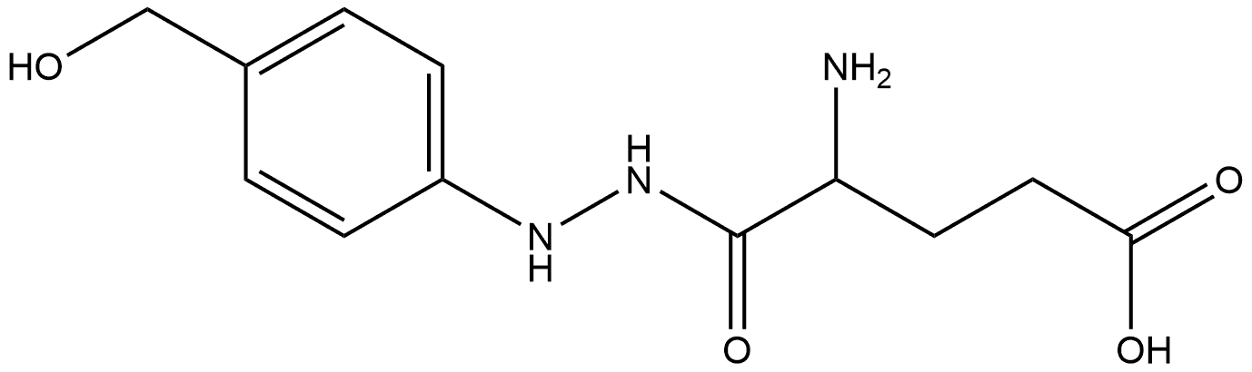 Glutamic acid, 1-[2-(α-hydroxy-p-tolyl)hydrazide] (8CI) Structural