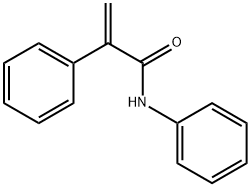 Benzeneacetamide, α-methylene-N-phenyl- Structural