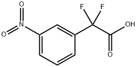 Benzeneacetic acid, α,α-difluoro-3-nitro- Structural