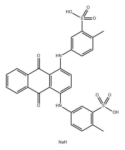 Alizarin cyanine green Structural