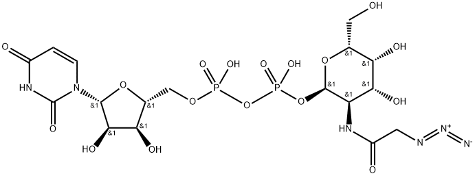 UDP-N-azidoacetylgalactosamine triethylamine salt