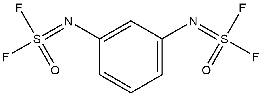 Imidosulfuryl fluoride, N,N'-1,3-phenylenebis- Structural