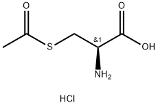 L-Cysteine, acetate (ester), hydrochloride (9CI) Structural