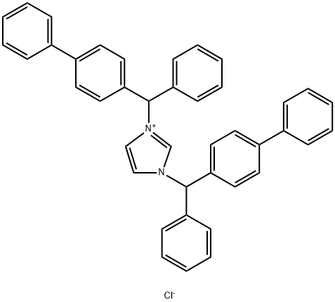 IMp. D (EP) as Chloride: 1,3-Bis[(biphenyl-4-yl)-phenylMethyl]-1H-iMidazoliuM Chloride Structural