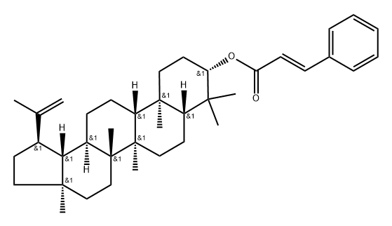 Lupeol trans-cinnamate Structural