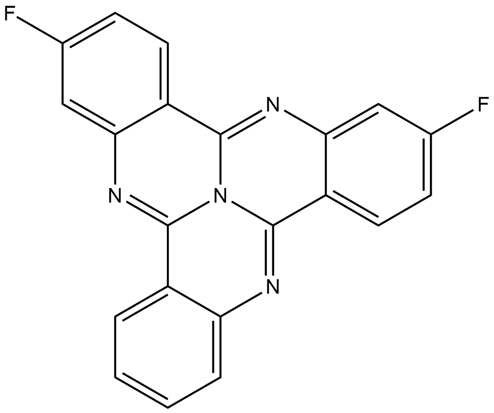 Tricycloquinazoline, 2,7-difluoro- (7CI,8CI,9CI) Structural