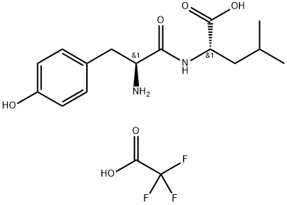 L-Leucine, N-L-tyrosyl-, mono(trifluoroacetate) (9CI) Structural