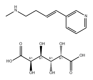 Rivanicline galactarate Structural