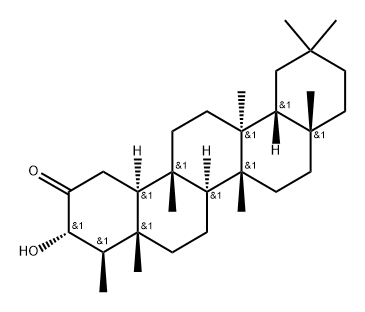 HYDROXYFRIEDELAN-2-ONE, 3-A-(RG) Structural