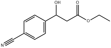Ethyl 4-cyano-β-hydroxybenzenepropanoate Structural