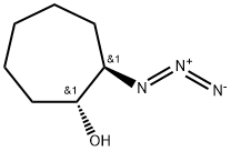 rac-(1R,2R)-2-azidocycloheptan-1-ol, trans Structural