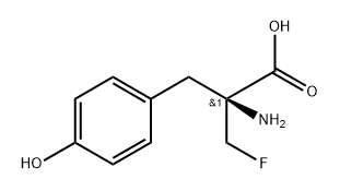 L-Tyrosine, α-(fluoromethyl)- Structural