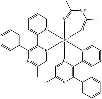 Ir(MDPP)2(acac) Structural