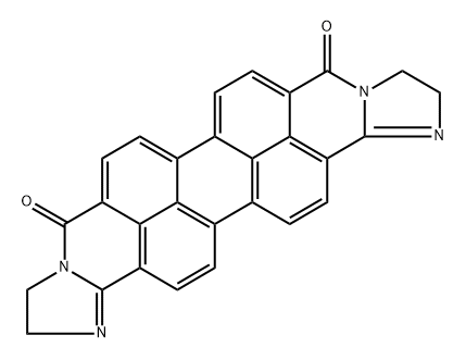 Bisimidazo2,1-a:2',1'-a'anthra2,1,9-def:6,5,10-d'e'f'diisoquinoline-dione Structural