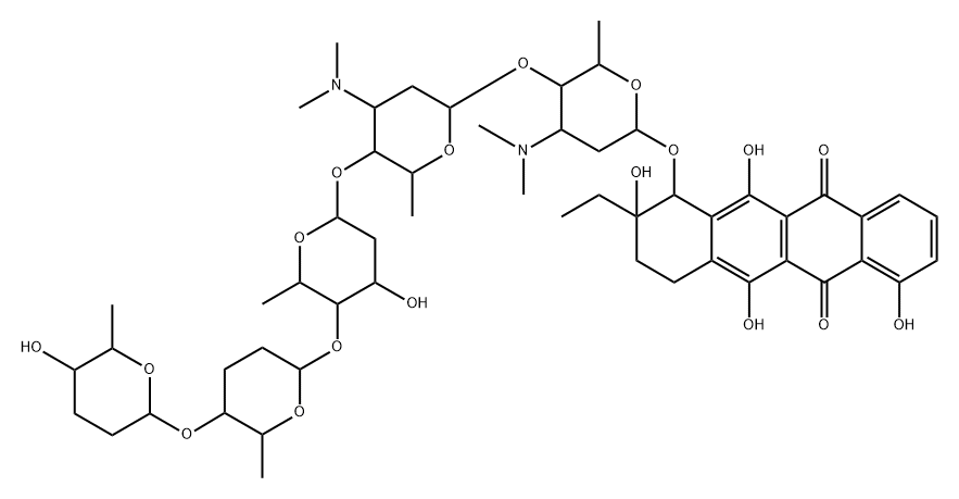 Roseorubicin A Structural