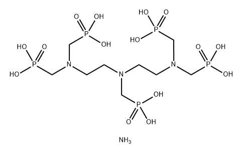 [[(phosphonomethyl)imino]bis[ethylenenitrilobis(methylene)]]tetrakisphosphonic acid, ammonium salt