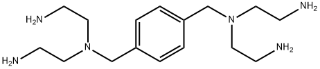N1,N1'-(1,4-phenylenebis(methylene))bis(N1-(2-aminoethyl)ethane-1,2-diamine) HCl salt Structural