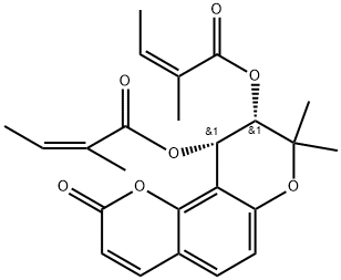 (+/-)-Praeruptorin  B Structural