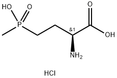 L-glufosinate hydrochloride Structural