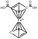 Ferrocene, 1,3-dicarboxy- Structural