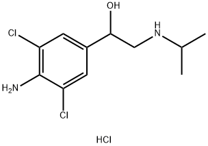 Clenproperol hydrochloride Structural