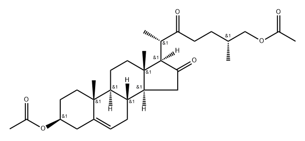 (25R)-3β,26-Bis(acetyloxy)cholest-5-ene-16,22-dione