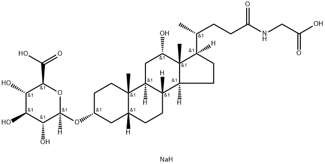 Glycodeoxycholic Acid-3-O-β-glucuronide Disodium Salt Structural