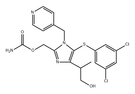 Hydroxy methyl Capravirine Structural