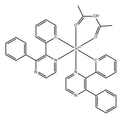 Ir(DPP)2(acac) Structural