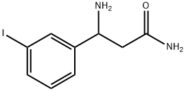 Benzenepropanamide, β-amino-3-iodo- Structural