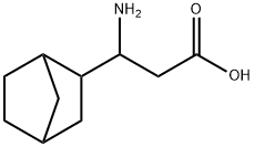 Bicyclo[2.2.1]heptane-2-propanoic acid, β-amino- Structural