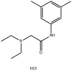 Acetamide, 2-(diethylamino)-N-(3,5-dimethylphenyl)-, hydrochloride (1:1)