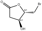 D-erythro-Pentonic acid, 5-bromo-2,5-dideoxy-, γ-lactone Structural